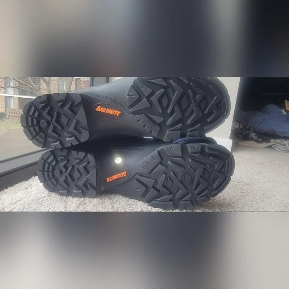 Gortex Hawk Men's Navy Hiking Boots Size 7.5 - Picture 5 of 10